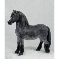 Hästen Apelgrå 19 cm