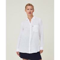 Lexington – Isa Linen Shirt White