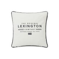Lexington – The Original Pillow Cover 50×50 cm White/Dark Blue
