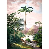 Dybdahl – Jungle Scenery with Slim Palm Tree bild 50*70 cm